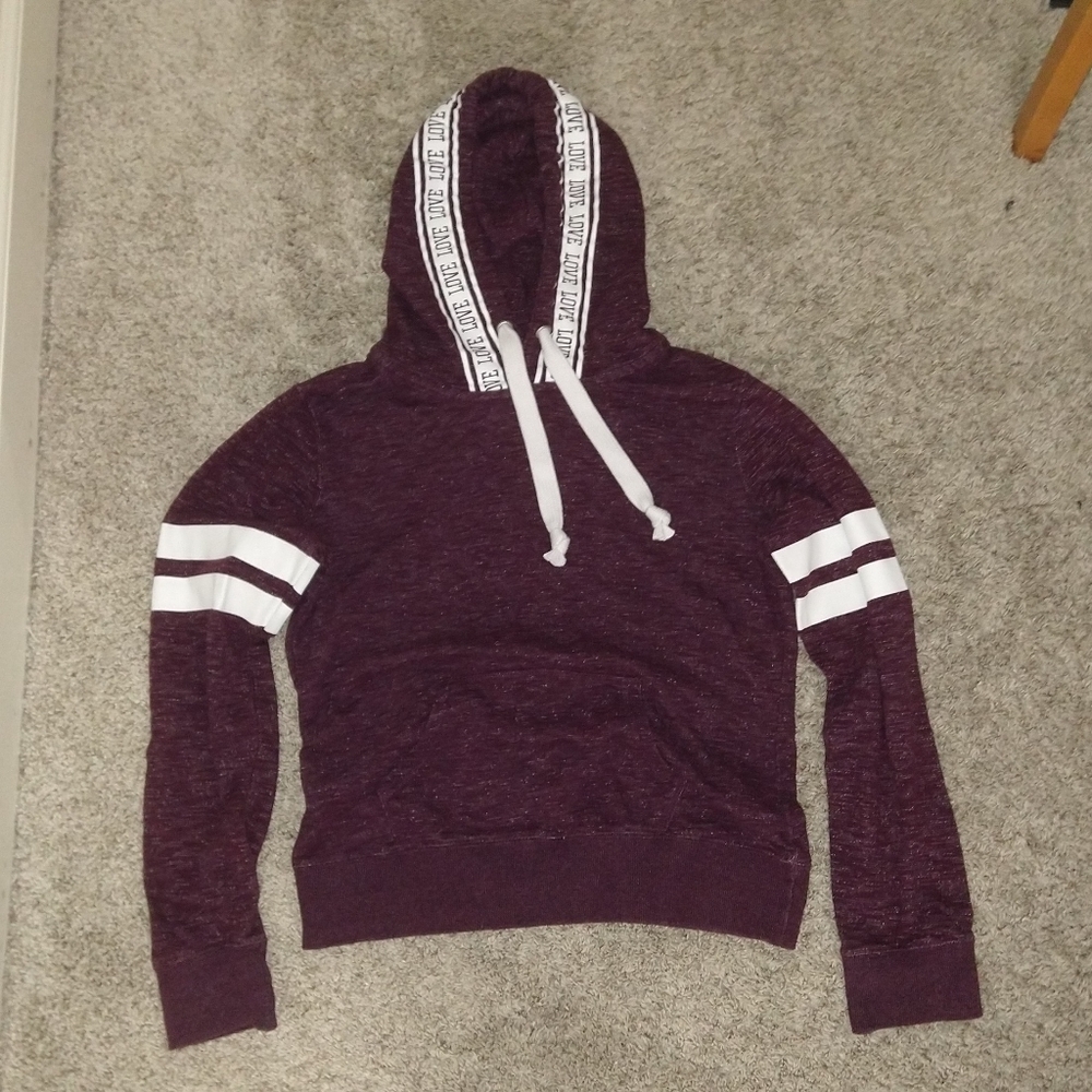 'love' hoodie